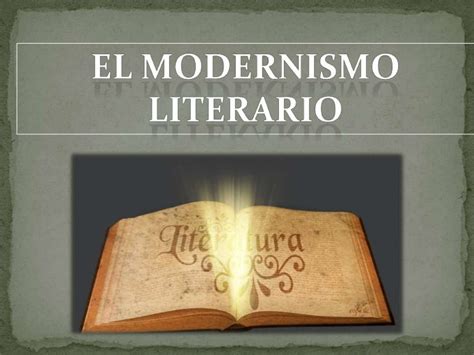 modernismo literario - características do modernismo